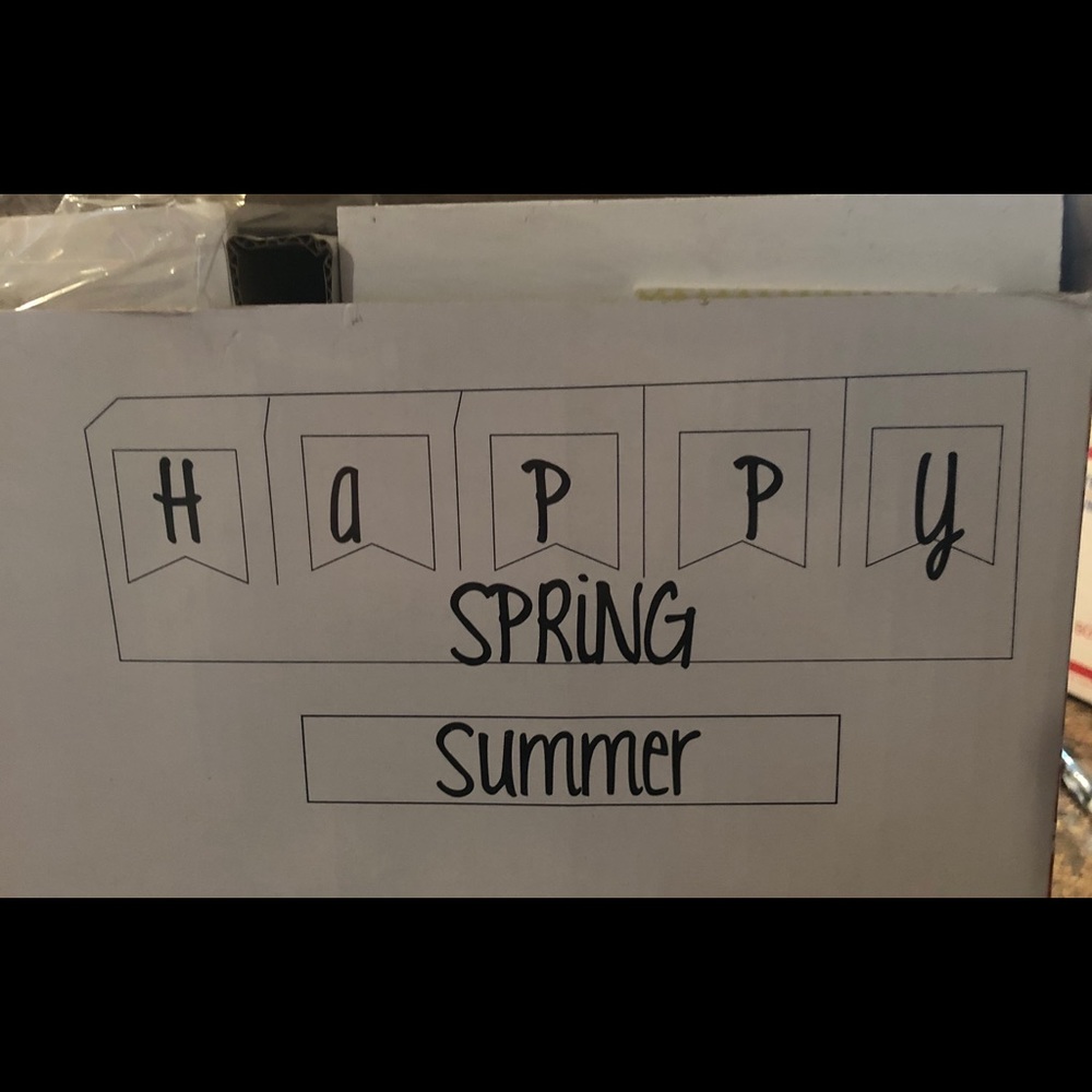 Spring/Summer decorative candle holder - Picture 4 of 4